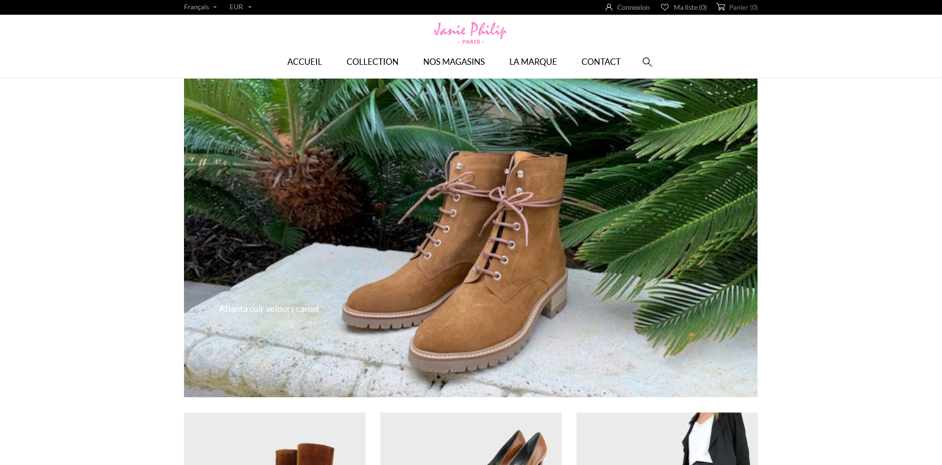 Boutique en ligne - Chaussures Janie Philip